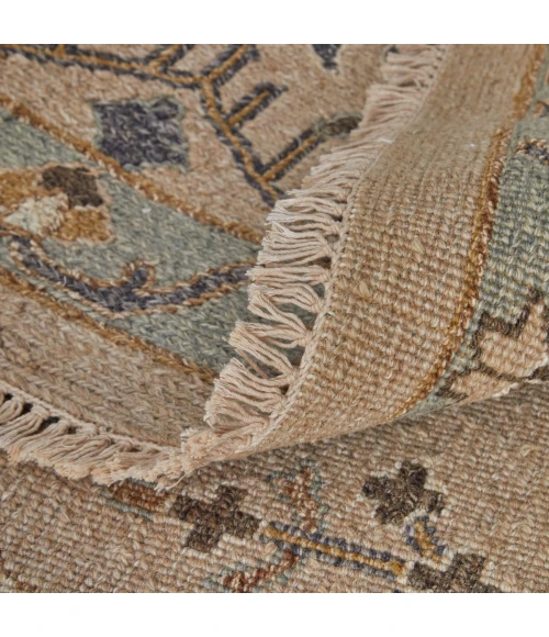 Feizy Corbitt Classic Oriental, Tan/Blue/Gold, 2' x 3' Accent Rug