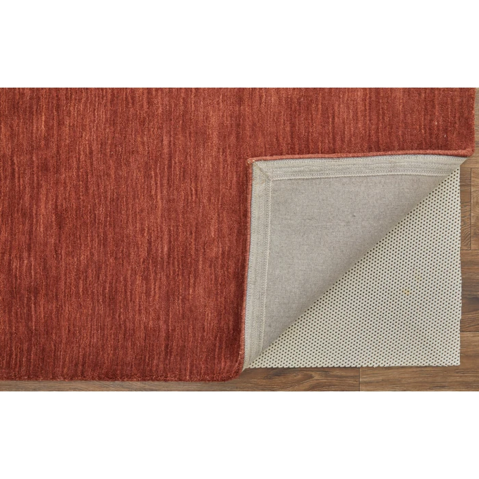 Feizy LUNA 8049F IN RUST 2' 6" x 8' Runner Area Rug