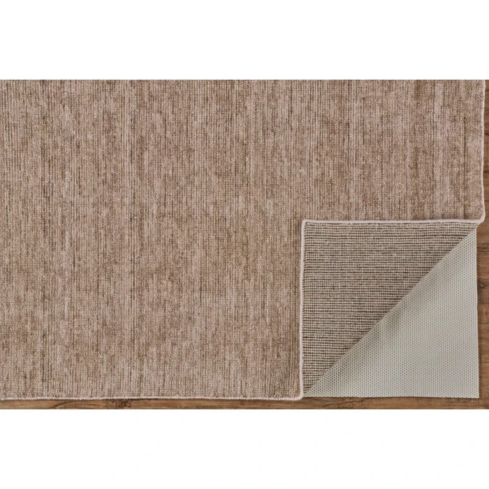 Feizy Burke Brown/Tan 6146560F 8ft.6in. x 11ft.6in. Rect. Rug
