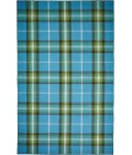 Feizy Crosby Eco-Friendly PET Dhurrie, Horizon Blue/Green, 8ft x 10ft Area Rug