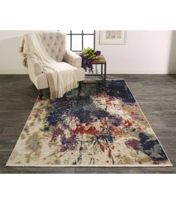 Feizy Torina 3886F BLUE/MULTI Area Rug 9 ft. 6 in. X 12 ft. 7 in. Rectangle