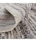 Feizy Alden Contemporary Bohemian Shag Rug, Gray/Red/Yellow, 5ft x 8ft Area Rug
