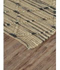 Feizy Orchid Bay NATURAL/CHARCOAL A228708F 7 ft. 9 in. X 9 ft. 9 in. Rectangle Rug