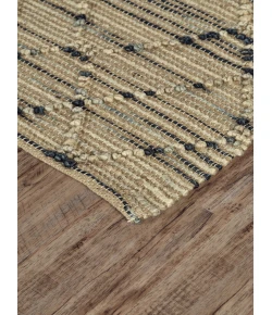 Feizy Orchid Bay NATURAL/CHARCOAL A228708F 7 ft. 9 in. X 9 ft. 9 in. Rectangle Rug