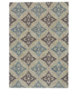 Feizy Bermuda 0742F GRAY/BLUE Area Rug 5 ft. X 8 ft. Rectangle