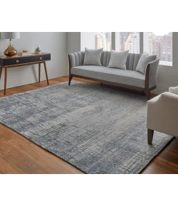 Feizy Eastfield 69AIF BLUE/BEIGE Area Rug 2 ft. X 3 ft. Rectangle