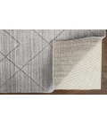 Feizy Redford Minimal Viscose Rug, Beige/Gray, 12' x 15' Area Rug
