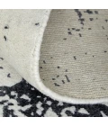 Feizy Coda Industrial Abstract, Black/White, 2' x 3' Accent Rug
