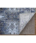 Feizy Gaspar LIGHT BLUE/STERLING 7873834F 8 ft. X 11 ft. Rectangle Rug