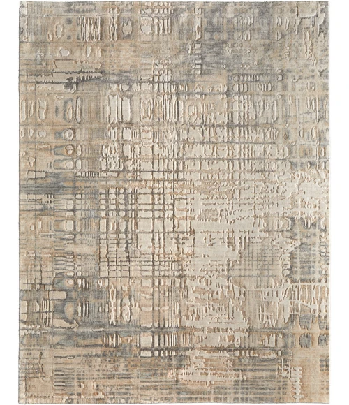 Feizy Jaxson Ivory/Tan/Gray JXN39PZF 8ft. x 10ft. Rect. Rug
