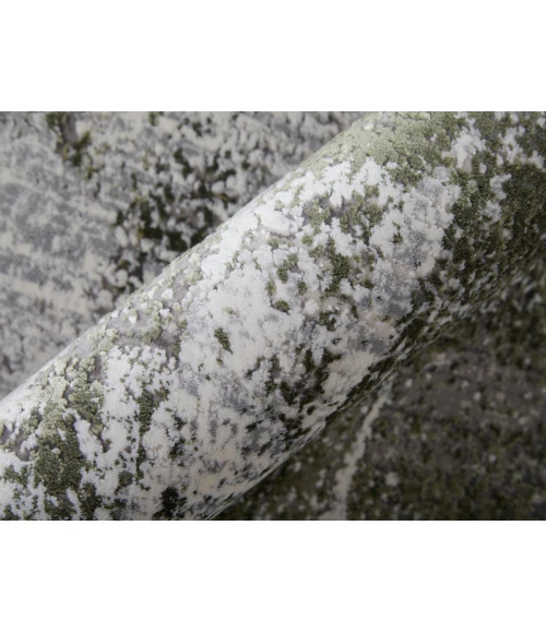 Feizy Cadiz GREEN/IVORY 86639N5F 6 ft. 6 in. X 9 ft. 6 in. Rectangle Rug