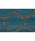 Feizy Prentiss Classic Geometric, Blue/Gray, 9' x 12' Area Rug