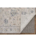 Feizy Pasha BEIGE/BLUE PAS39M7F 2 ft. X 3 ft. Rectangle Rug