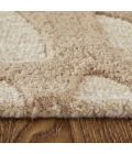 Feizy Kimball Ivory/Brown/Tan KIM8A32F 9ft. x 12ft. Rect. Rug