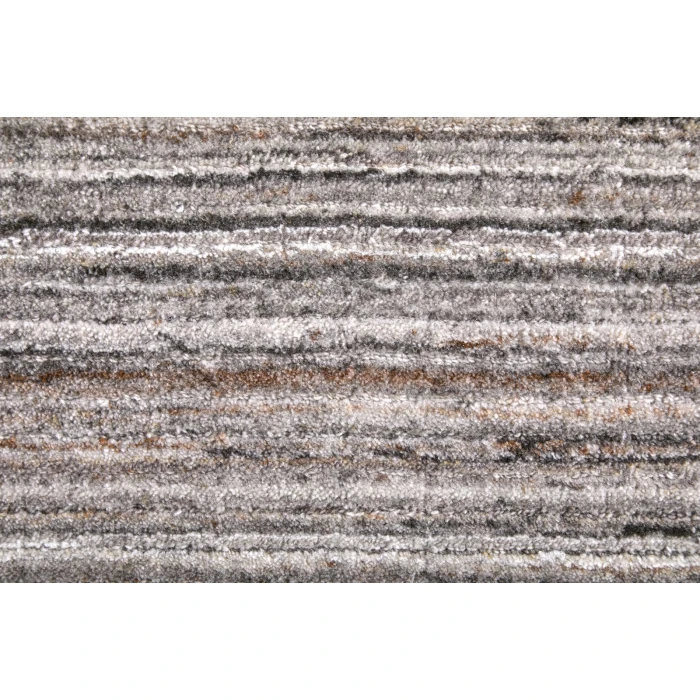 Feizy Lakewood Gray/Black/Brown LKW8A23F 10 ft. X 14 ft. Rect. Rug