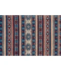 Feizy Nolan Vinatge Style Tribal Kazak Rug, Classic Blue/Ochre Red, 12ft-10in x 15ft