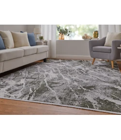 Feizy Cadiz GREEN/IVORY 86639N6F 9 ft. 9 in. X 13 ft. 2 in. Rectangle Rug