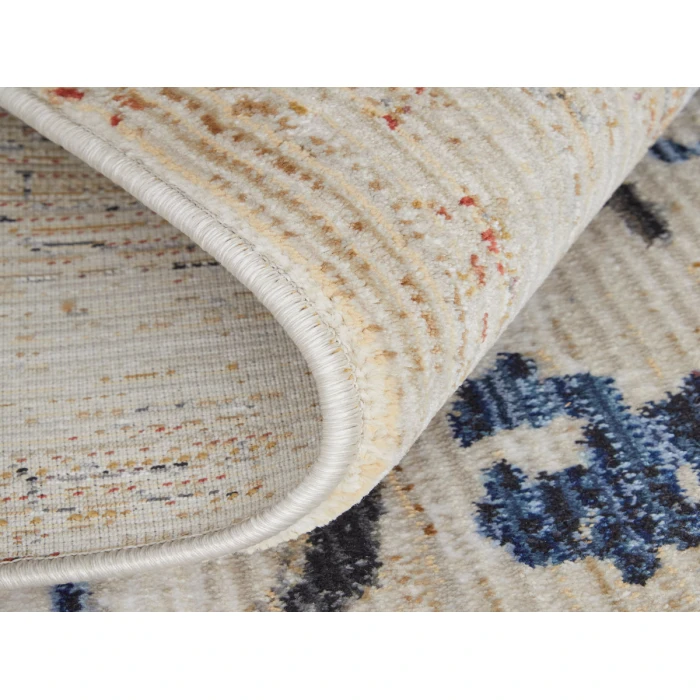 Feizy Sonora IVORY/BLUE SNR39NWF 2 ft. 6 in. X 7 ft. 3 in. Rectangle Rug