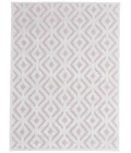 Feizy Saphir Mira BLUSH/WHITE 6803490F 9 ft. 8 in. X 12 ft. 7 in. Rectangle Rug