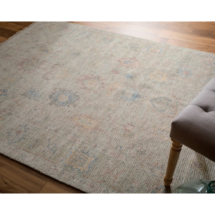 Feizy Caldwell Brown/Tan/Blue 8798978F 7 ft. 6 in. X 9 ft. 6 in. Rect. Rug