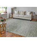 Feizy Branson Green/Ivory BRN69BQF 8ft. x 8ft. Round Rug