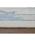 Feizy Karina IVORY/BLUE 90969G7F 12 ft. X 15 ft. Rectangle Rug