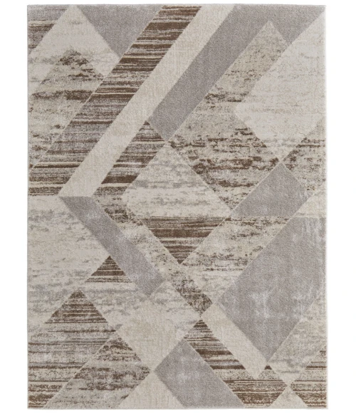 Feizy Vancouver BEIGE/BROWN VNR39NRF 10 ft. X 14 ft. Rectangle Rug