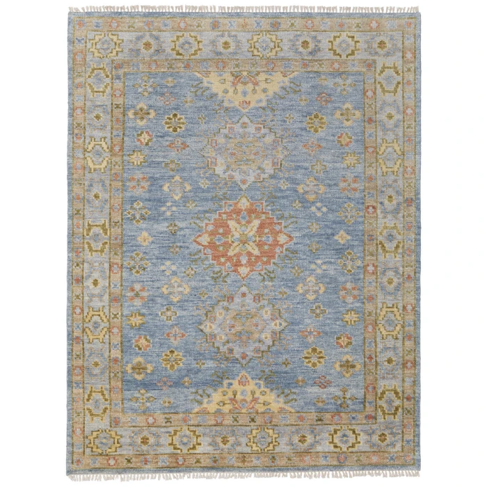Feizy Fillmore BLUE FIL69CIF 5 ft. X 8 ft. Rectangle Rug