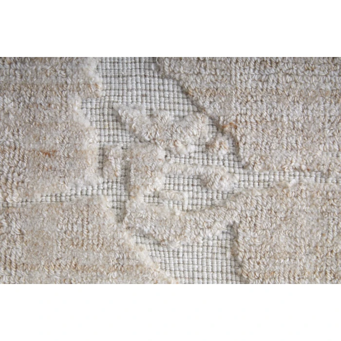 Feizy Aldrich Tan/Ivory T33T8019 3ft.6in. x 5ft.6in. Accent Rug Rug