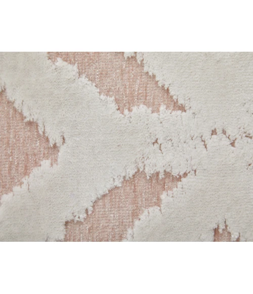 Feizy Saphir Mira BLUSH/WHITE 6803490F 9 ft. 8 in. X 12 ft. 7 in. Rectangle Rug