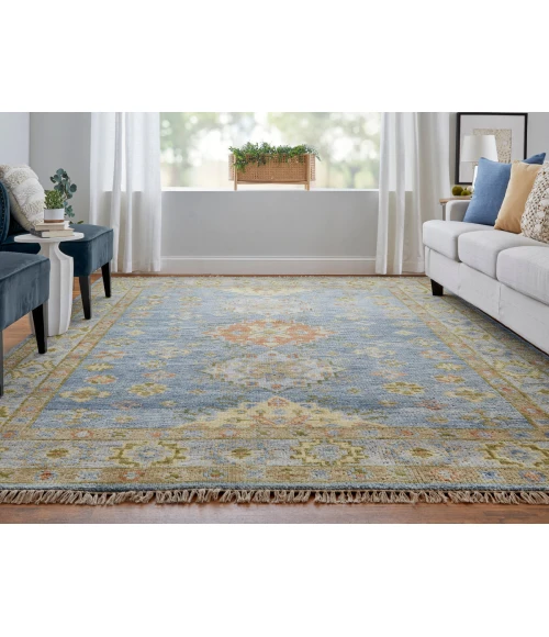 Feizy Fillmore BLUE FIL69CIF 3 ft. X 5 ft. Rectangle Rug