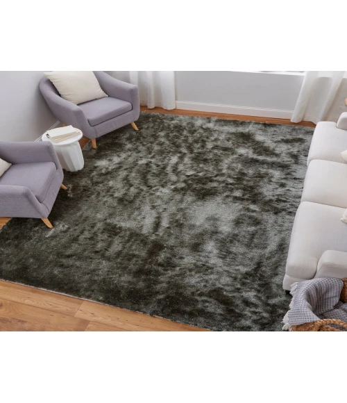 Feizy Indochine GREEN 4944550F 7 ft. 6 in. X 9 ft. 6 in. Rectangle Rug