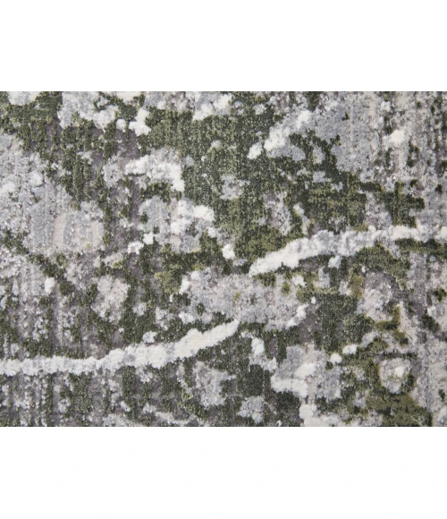 Feizy Cadiz GREEN/IVORY 86639N6F 3 ft. 1 in. X 5 ft. Rectangle Rug