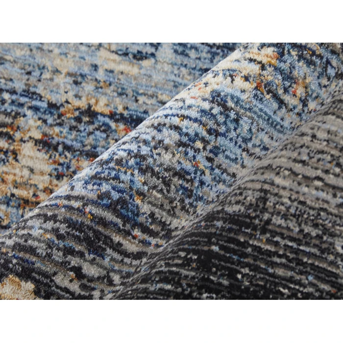 Feizy Sonora IVORY/BLUE SNR39NWF 2 ft. 6 in. X 7 ft. 3 in. Rectangle Rug