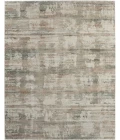 Feizy Eden Ivory/Gray/Green EDN39QWF 6ft.4in. x 9ft.2in. Rect. Rug