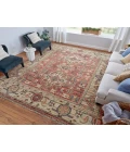 Feizy Fillmore RUST/BEIGE FIL69CKF 9 ft. X 12 ft. Rectangle Rug