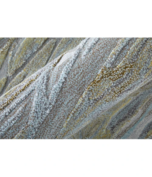 Feizy Kawai Blue/Green/Gray KAW8982F 9 ft. X 12 ft. Rect. Rug