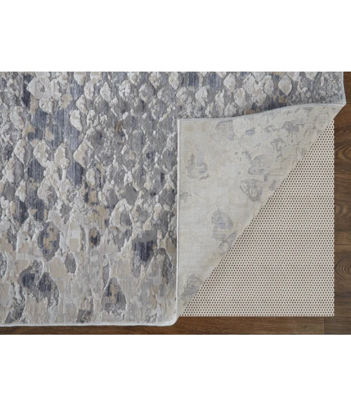 Feizy Laina BLUE/GRAY LAI39GIF 3 ft. X 5 ft. Rectangle Rug