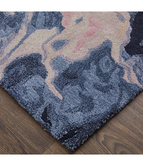 Feizy Kawai Pink/Blue/Ivory KAW8985F 8 ft. X 10 ft. Rect. Rug