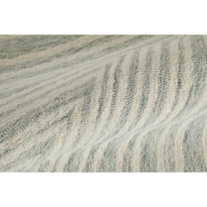Feizy Wallace Gray/Ivory WAL8A41F 10 ft. X 14 ft. Rect. Rug