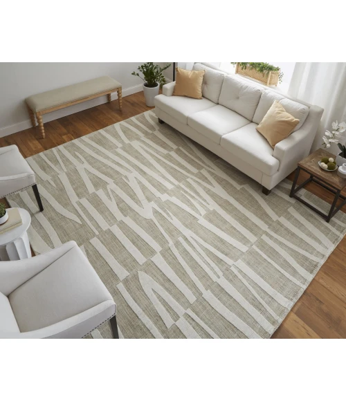 Feizy Peconic Tan/Ivory T23T8009 8ft. x 10ft. Rect. Rug