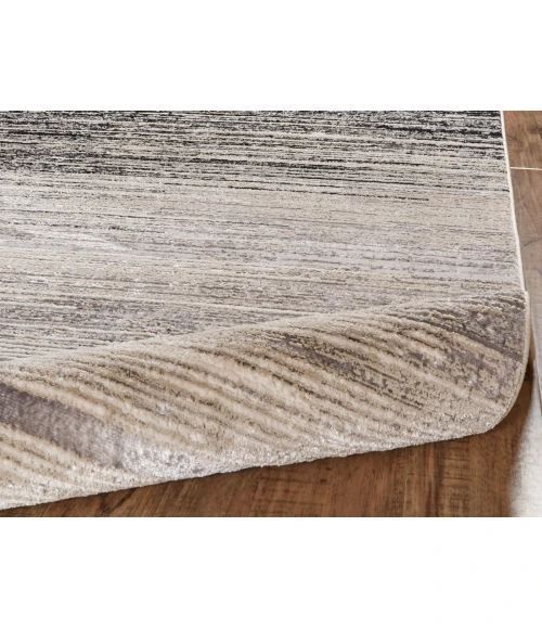 Feizy Micah BLACK/DARK GRAY 6943337F 3 ft. 11 in. X 6 ft. Rectangle Rug