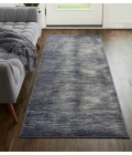 Feizy Indio Industrial Gradient & Ombre, Blue/Gray/Ivory, 2'-10" x 7'-10" Runner