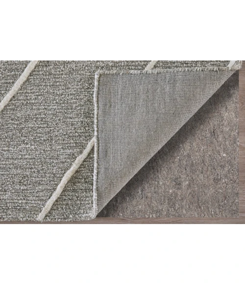Feizy Euclid Taupe/Ivory/Gray T11T8004 9ft.6in. x 13ft.6in. Rect. Rug