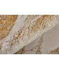 Feizy Aura Industrial Abstract, Ivory/Taupe/Gold, 1'-8" x 2'-10" Accent Rug