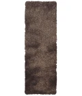 Feizy Indochine Luxury & Glam Solid, Brown/Taupe, 2'-6" x 6' Runner