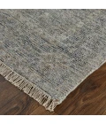 Feizy Caldwell Bohemian & Eclectic Distressed, Gray/Blue/Taupe, 9' x 12' Area Rug