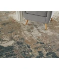 Feizy Richmond Gray/White/Blue RCH39R6F 2ft.6in. x 7ft.3in. Rect. Rug
