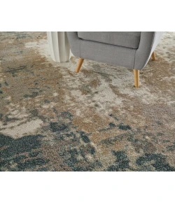 Feizy Richmond Gray/White/Blue RCH39R6F 2ft.6in. x 7ft.3in. Rect. Rug