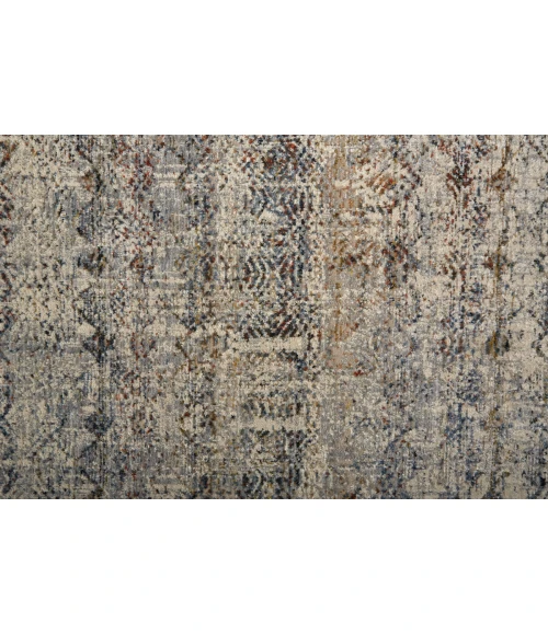 Feizy Kaia Rustic Distressed, Tan/Ivory/Blue, 2'-6" x 12' Runner